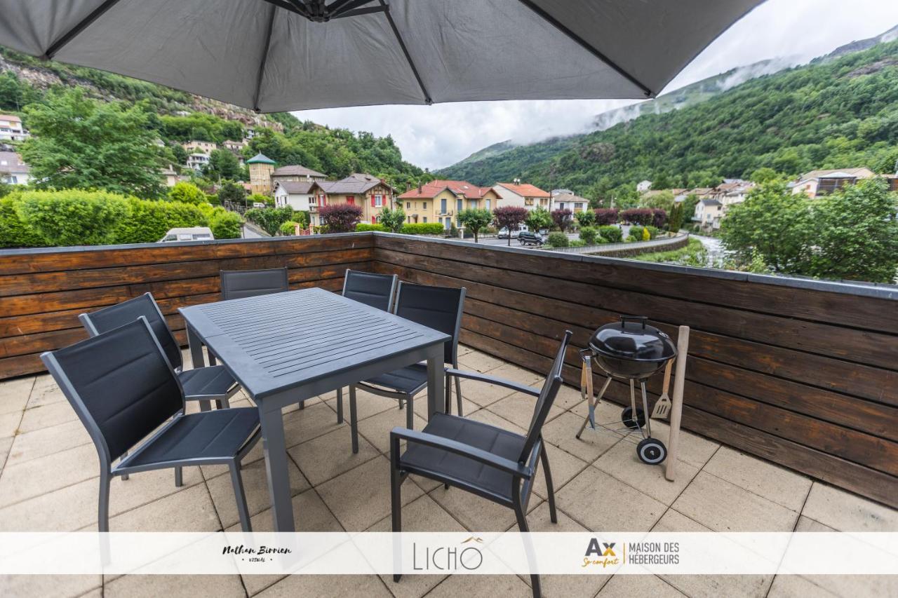 La Terrasse Bleue Apartment Акс-ле-Терм Екстериор снимка